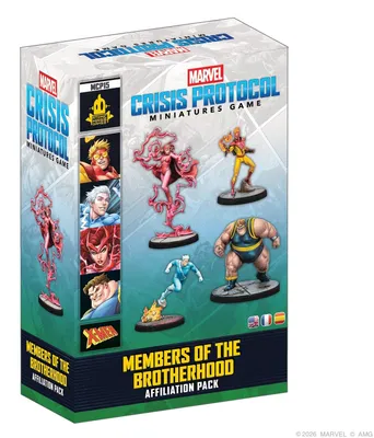 Produktbild von Marvel Crisis Protocol Members of the Brotherhood - Miniaturenspiel Erweiterung - EN Version