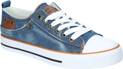 Produktbild von AMERICAN CLUB LH111 Stylische, originelle Sneakers, Luftige, geschnürte Canvas Sneaker, Jeans 42