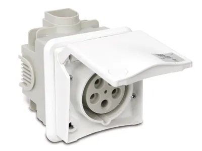 Produktbild von PCE CEE Unterputzsteckdose 16 A 5polig 400 V PCE 885