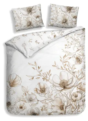 Productafbeelding van Heckettlane Dekbedovertrek Giotto Off-White 260x200-220 cm