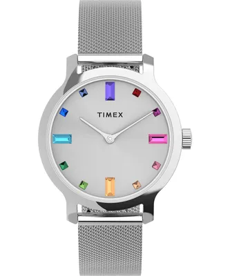 Produktbild von Timex TW2U92900 CYRKONIE Silber Damenuhr