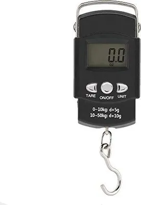 Produktbild von 40 kg / 10 g LCD -Display -Gepäckschuppen hängen digitales elektronisches Maßband Haken
