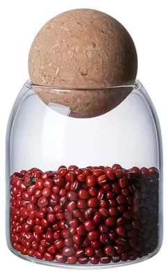 Produktbild von Luftdichte Vorratsgläser mit Korkendeckel, 500 ml