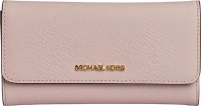 Immagine prodotto di Portafoglio da donna in pelle Michael Kors, modello Jet Set Travel, codice prodotto 35S8GTVF7L
