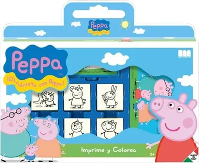 Immagine prodotto di Set di colori Peppa Pig 12 pezzi blu