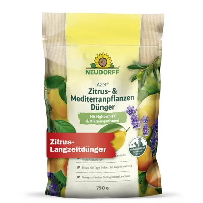 Produktbild von Neudorff - Azet Zitrus- & MediterranpflanzenDünger 750 g