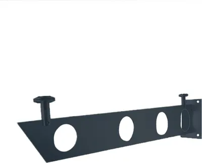 Immagine prodotto di Glaszentrum Hagen - TYP-S-RAL7016 supporto per agitatore in vetro in acciaio inox antracite