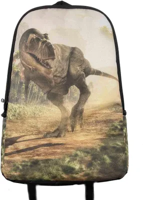 Produktbild von Rucksack Dinosaurier, T Rex, 42x28x12 cm, Tier Tiere Dinos Tyrannosaurus Eyecatcher Rucksäcke Tasche Taschen