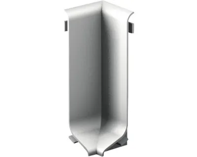 Produktbild von Prinz Innenecke für Alu-Sockelleiste silber 11x40 mm (1 St.)