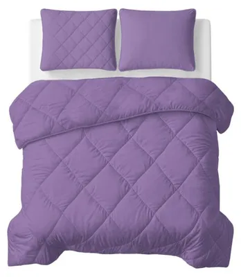 Productafbeelding van Sleeptime Lazy Dekbed Uni Lavendel 240 x 200 Met Kussenslopen cm