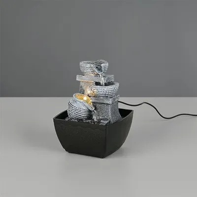 Obrázok produktu pre Reality Leuchten Stolná lampa LED LUMA BHT 12 x 18 x 13 cm, hnedá