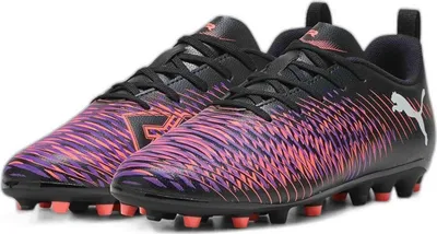Produktbild von Puma Kinder Future 8 Play MG Jr. Fussballschuhe - 108393, Farbe:Schwarz, Kinder Schuhe:36