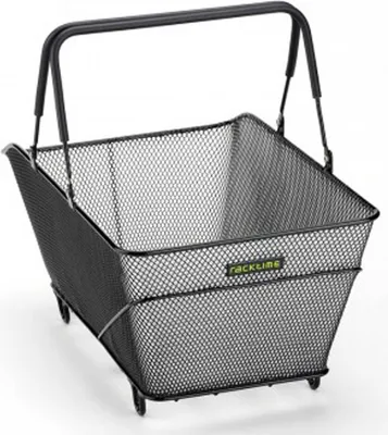 Produktbild von Racktime 13030 Systémový kôš Baskit Trunk, 28 litrov. 51 x 30 x 20 cm, s adaptérom Snapit, čierny