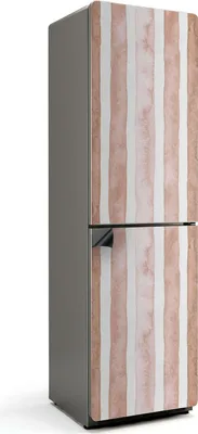 Zdjęcie produktu dla Wzór w pionowe paski - Magnetyczna osłona lodówki - Folia dekoracyjna magnetyczna do kuchni - Magnes na lodówkę deco - Samoprzylepna tablica magnetyczna - Folia magnetyczna na drzwi lodówki - 60x205 cm