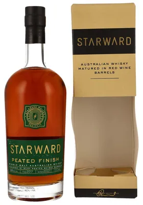Produktbild von Starward Peated Finish - 2017/2022 - Islay Whisky Barrel Finish - Single Malt Australian Whisky