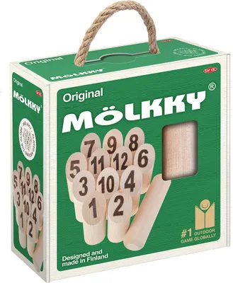 Zdjęcie produktu dla Mölkky , Molkky, Zielony, Drewno, Sports, Dorosły/dziecko, Chłopak, dziewczyna
