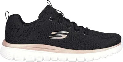 Produktbild von Skechers Graceful Get Connected Black/Rose Gold Größe EU 36