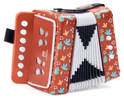 Image de Eurekakids Accordeon Animaux 7 touches