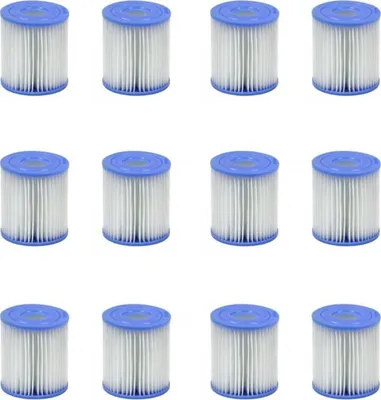 Produktbild von Intex 29007/29008 filtercartridges H Set van 12 Stuks