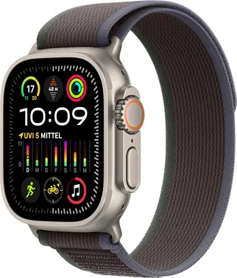Zdjęcie produktu dla Apple Watch Ultra 2 49mm Blue/Black Trail Loop - S/M