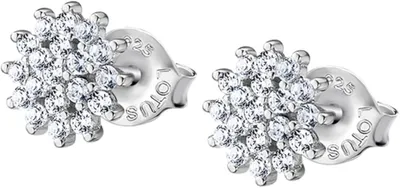 Immagine prodotto di Orecchini in argento con fiori di zirconia cubica LP3081-4/1