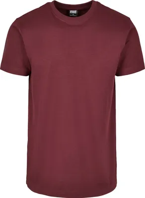 Produktbild von Urban Classics TB2684 | Basic Tee Herren T-Shirt - Farbe: redwine - Größe: 4XL