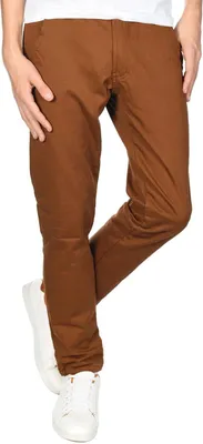 Produktbild von BEZLIT Jungen Chino Thermo Stoffhose mit verstellbaren Bund Braun 110