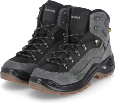Produktbild von Lowa Trekkingschuhe RENEGADE GTX MID Herren Rauleder Grau Größe: 9