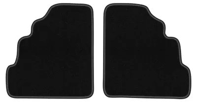 Immagine prodotto di Tappetini posteriori in moquette per Saab 900 II 1994-1998 (hatchback/liftback) – 2 pezzi, neri, su misura – Wielganizator LUX