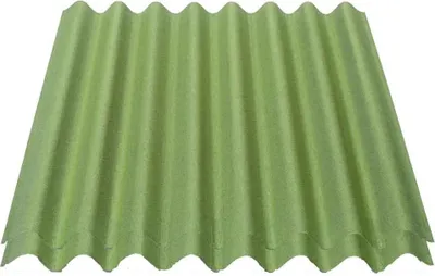 Produktbild von Onduline Easyline Dachplatte Wandplatte Bitumenwellplatten Wellplatte 2x0,76m²  - grün