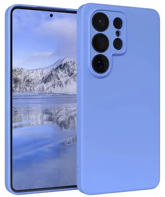 Produktbild von EAZY CASE - TPU Hülle für Samsung Galaxy S26 Ultra, TPU Case stoßfeste Handyhülle, weiches Cover mit Kameraschutz, Silikonhülle in Blau