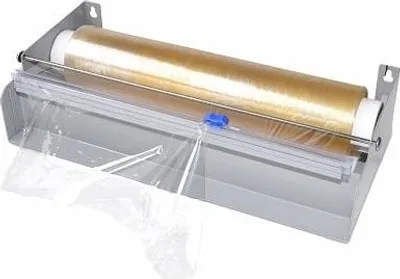 Zdjęcie produktu dla Dyspenser DO Folii SPOŻYWCZEJ 340x160x85 Nierdzewny Malowany Proszkowo