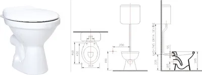 Produktbild von Taharet Bidet Dusch Wc Kreabad Stand Wc