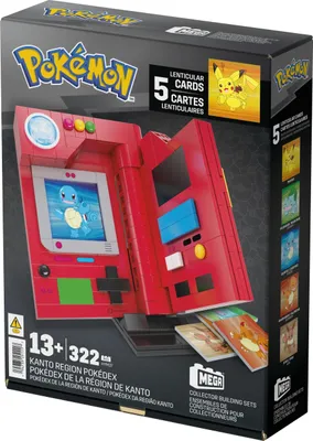 Obrázok produktu pre Jazwares Pokémon MEGA Kanto Region Pokédex HYM37