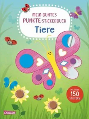 Produktbild von Mein buntes Punkte-Stickerbuch: Tiere