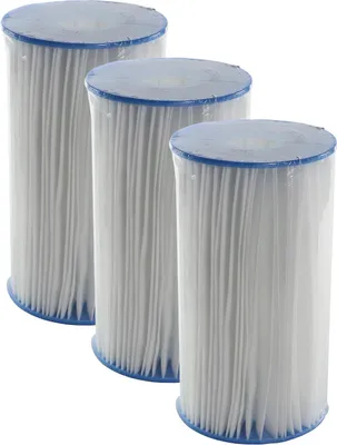 Produktbild von 3er Set Poolfilter Ersatzkartusche Größe B Filterpatrone Filterkartusche