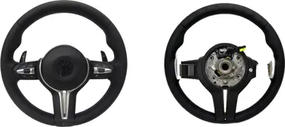 Image de Volant, cuir et fibre de carbone, conçu sur mesure pour les modèles de voitures de luxe, M3
