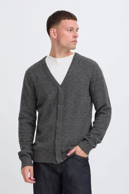 Produktbild von Blend BHBRANKO Herren Strickjacke Cardigan Feinstrick Wollmischung regular fit