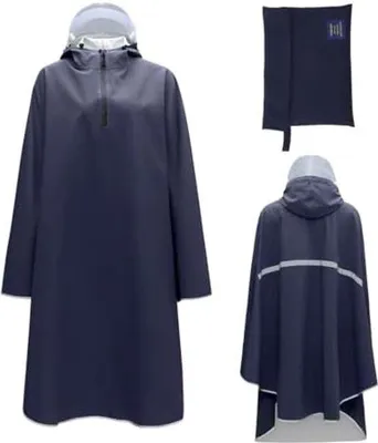 Produktbild von Famanu Regenponcho wasserdicht - Einheitsgröße für Outdoor Aktivitäten