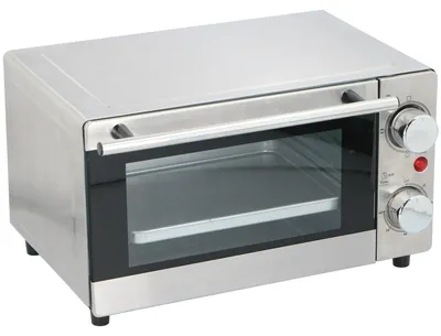 Produktbild von All Ride Minibackofen 24V Backofen über Zigarettenanzünder - Camping Backofen für LKW oder Wohnmobil - 300W - 9L - Edelstahl
