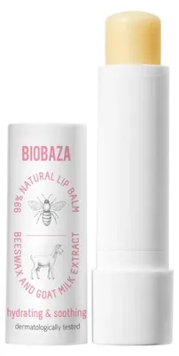 Imagen del producto de Biobaza, Bees & Goats, Bálsamo labial hidratante, 4,5 g