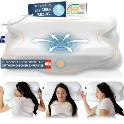 Produktbild von SIMPUREA® Orthopädisches Schlafkissen „Night Owl“