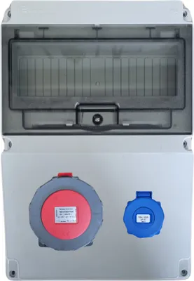 Produktbild von IP66 Stromverteiler Verteilerkasten Sicherungskasten 1x 230V IP67_Ohne _1x 32A IP67_Ohne _40203505_Ohne Kabel