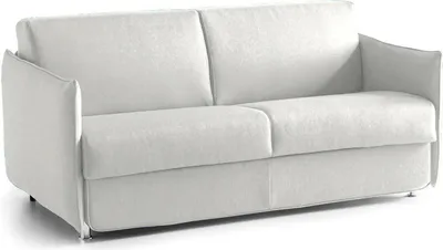 Immagine prodotto di Monleale - Divano Fisso 2 Posti, 160x95x90h cm Grigio Chiaro, Sfoderabile  Italy
