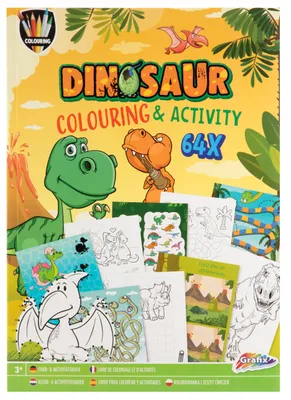 Immagine prodotto di Colorare+attività Dino
