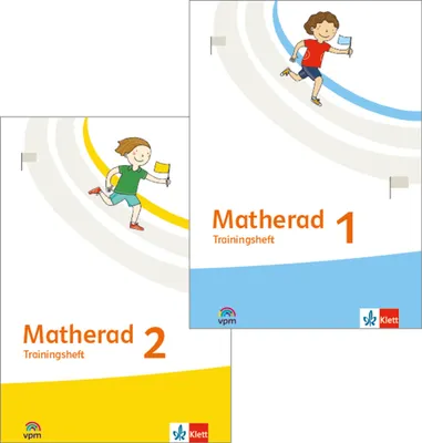 Produktbild von Matherad 1/2. Trainingsheft (Paket) Klasse 1/2
