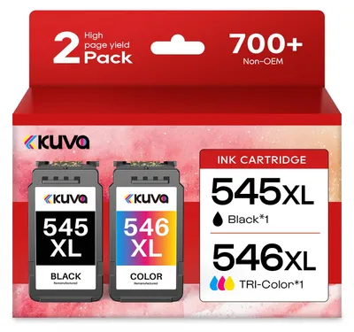 Tintenpatronen 545 546, 2er-Pack, für Canon 545XL 546XL