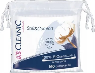 Obrázek produktu pro Cleanic Patyczki Higieniczne Soft 160 sztuk