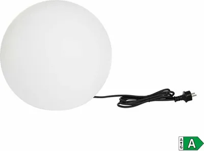 Zdjęcie produktu dla Minge de exterior Lumisky Bobby White 11 W E27 220 V alb rece, 3760119731833