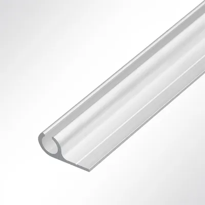 Produktbild von Lysel® Kederschiene Kederleiste Aluminium 90° eloxiert für 5-9mm Keder L: 1m